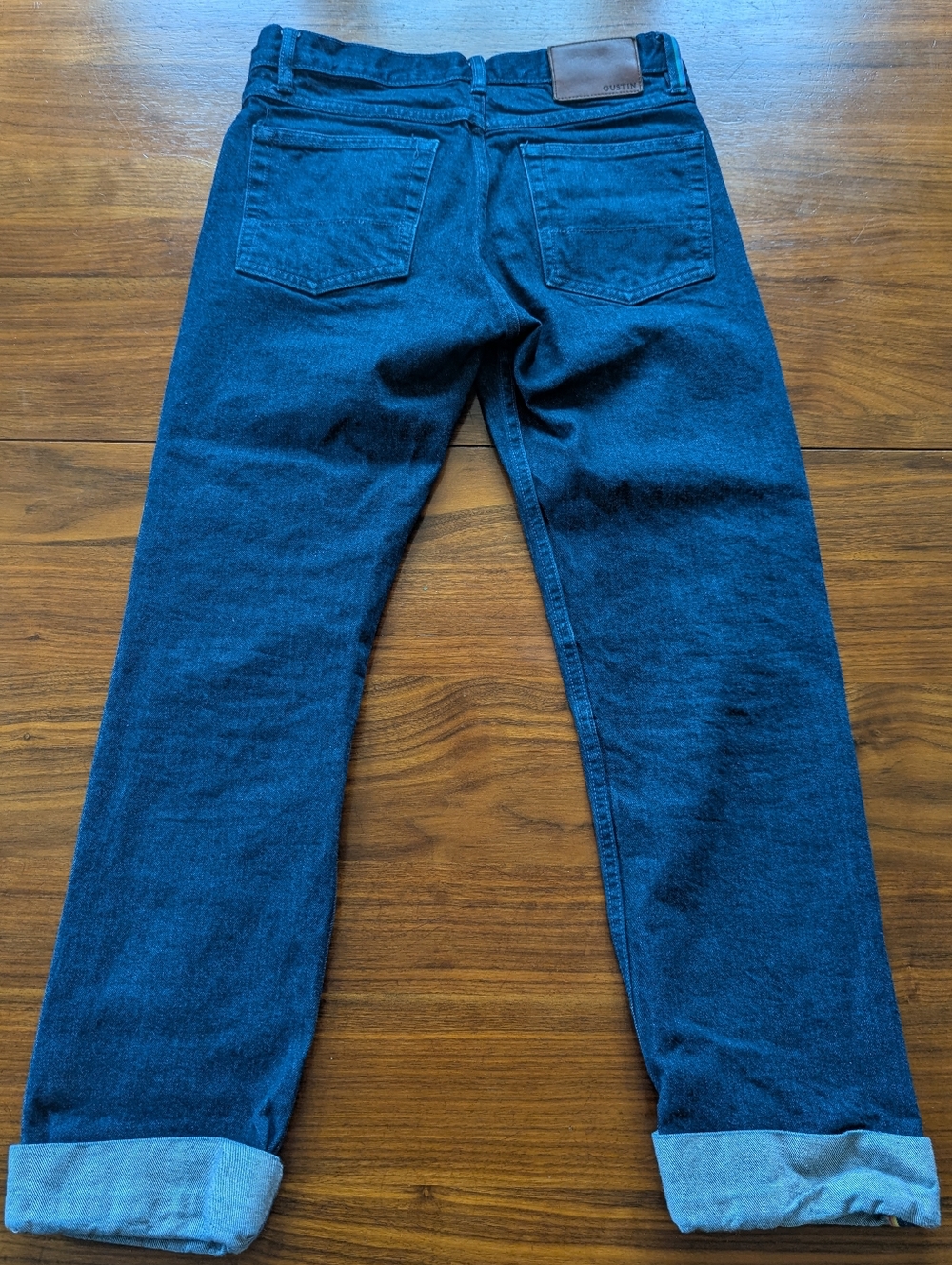 Gustin | 529 Cone Mills Double Rainbow | Men’s Denim Jeans | 32 Straight - Picture 2 of 6